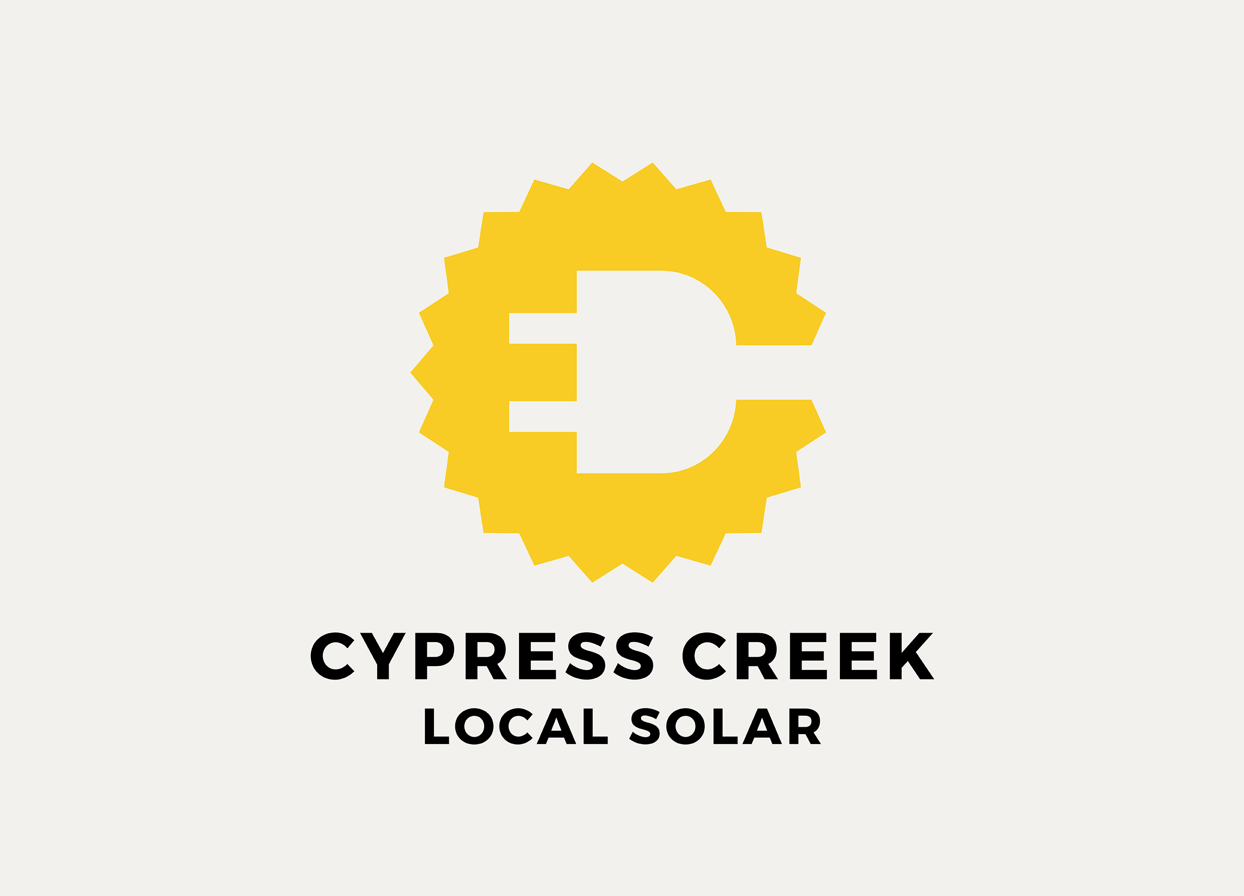 Logo für den kalifornischen Solaranlagenbauer Cypress Creek.