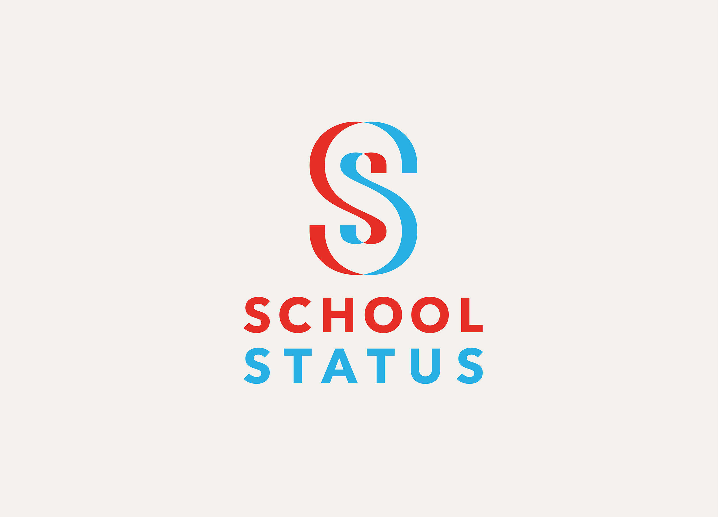 Logo für die Schulleistungs‐Anlayse Software Schoolstatus der Blue Consulting Group, USA.